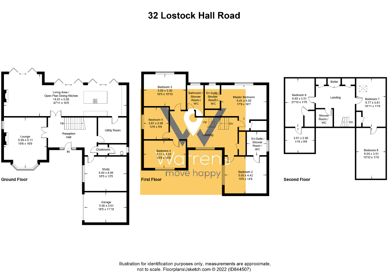 7 Bedroom Detached For Sale in Lostock Hall Road, Poynton, Cheshire
